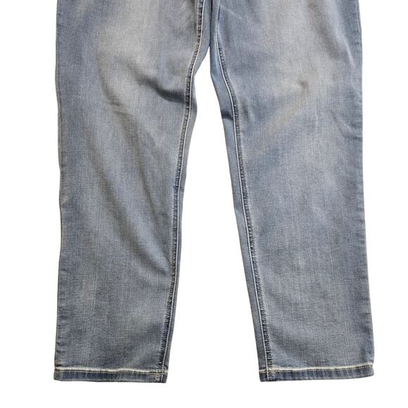 Tommy Bahama Leila Indigo Jeans Women's Mid-rise Slim Boyfriend Size 16 - Picture 3 of 9